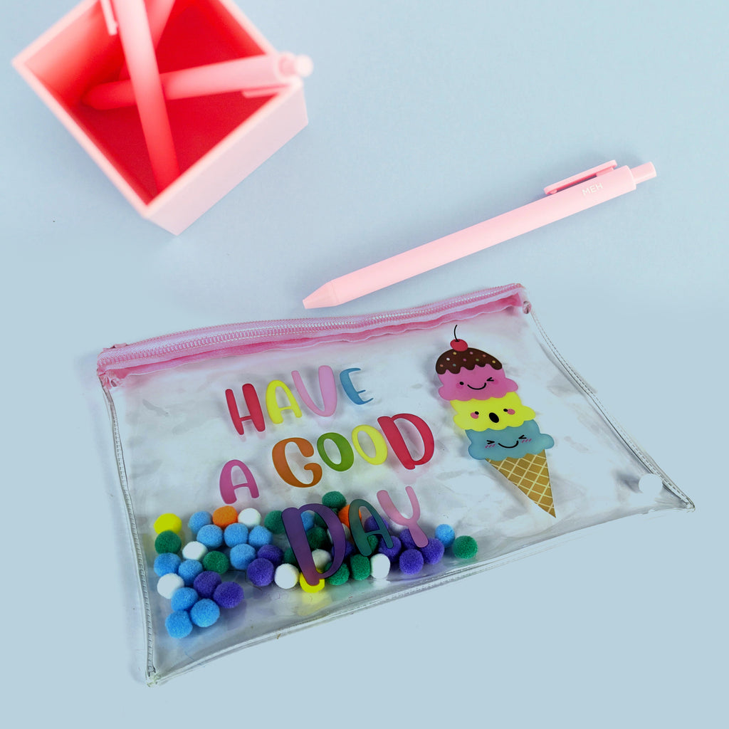 Transparent Zip Lock Pouch Bag for Kids