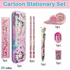 Unicorn Stationery Set 8 Pcs