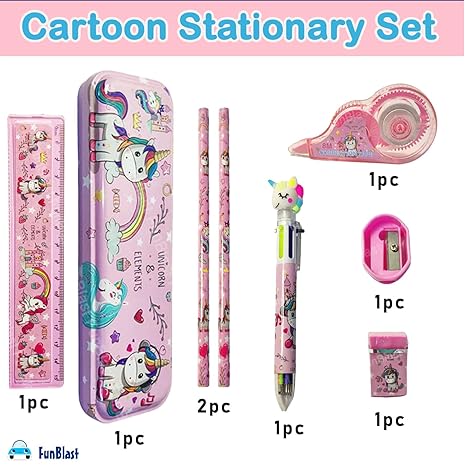Unicorn Stationery Set 8 Pcs