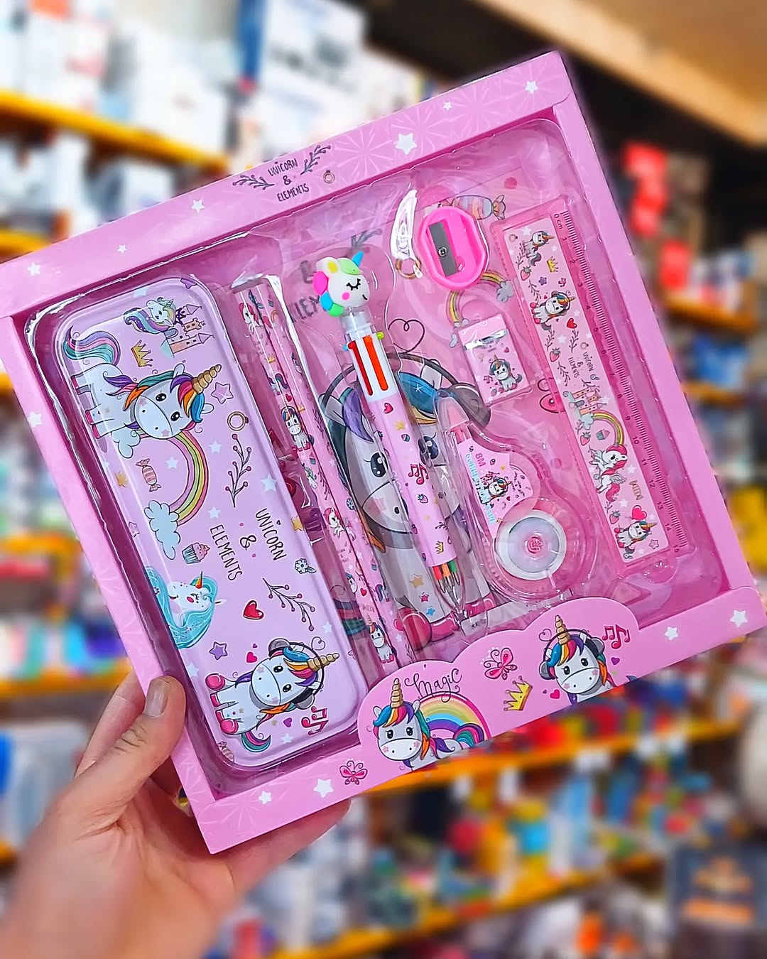 Unicorn Stationery Set 8 Pcs