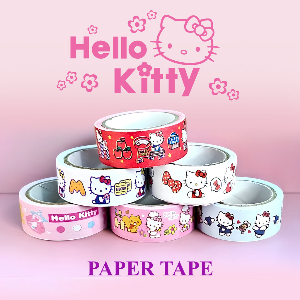 Washi Tape Sanrio line Characters 6 Rolls Pack