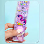 Sanrio-line Kuromi My Melody Character Water Game Ruler 20 cm