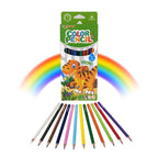 Yalong Colored Triangle Pole Pencils Pack of 12