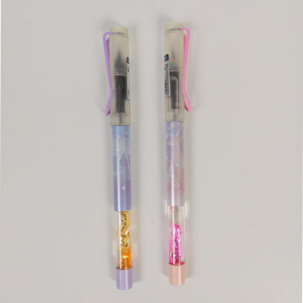 Stylish Deer Theme Fountain Ink Pen for Girls- Premium Quality 0.38 mm