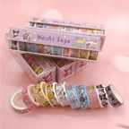 Cute Sanrio Washi Tape Set – 10 Rolls