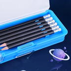 Space Theme Pencil Box for Kids