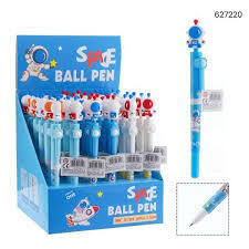 3D Space Ballpoint Blue Pens – Cute and Stylish Writing Accessories