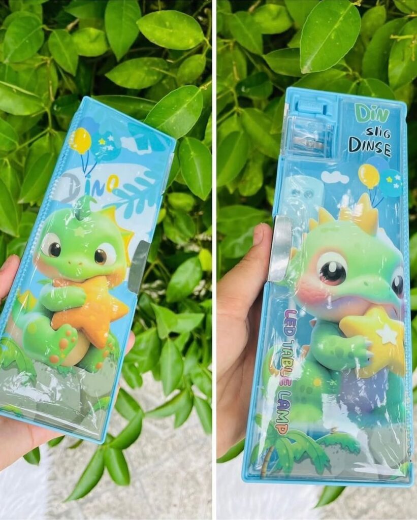 Cartoon Characters Pencil Box For Kids