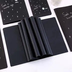 Black Cardstock Inner Pages Softcover Notebooks