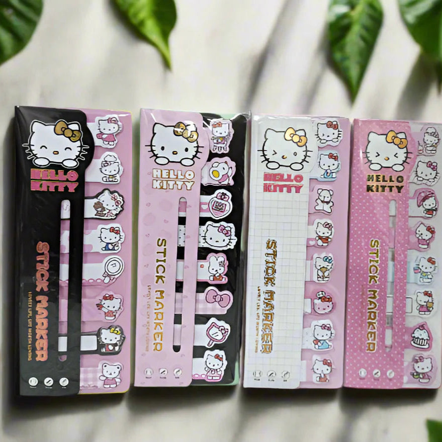Sticky Notes Sanrio line Characters (Hello Kitty / Kuromi)