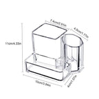 Transparent Acrylic Makeup Organizer – Cosmetic Storage Holder