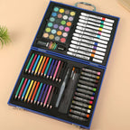 Non-Toxic Kids Art Set – Coloring, Drawing & Painting Kit – 88 Pcs