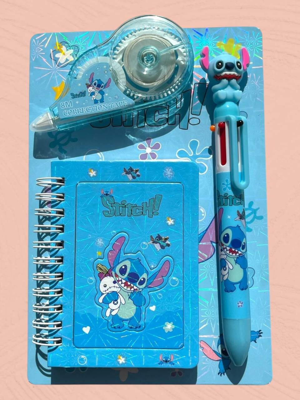 Theme Stationery Set of 3 Pcs (Kuromi/Stitch)
