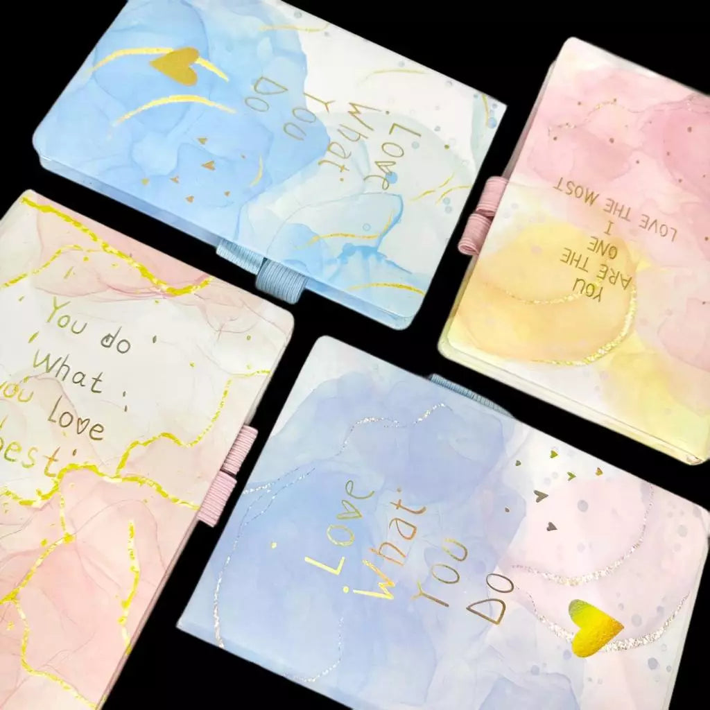 Love Mini Diary with Hardcover Design Size 16 cm x 11 cm