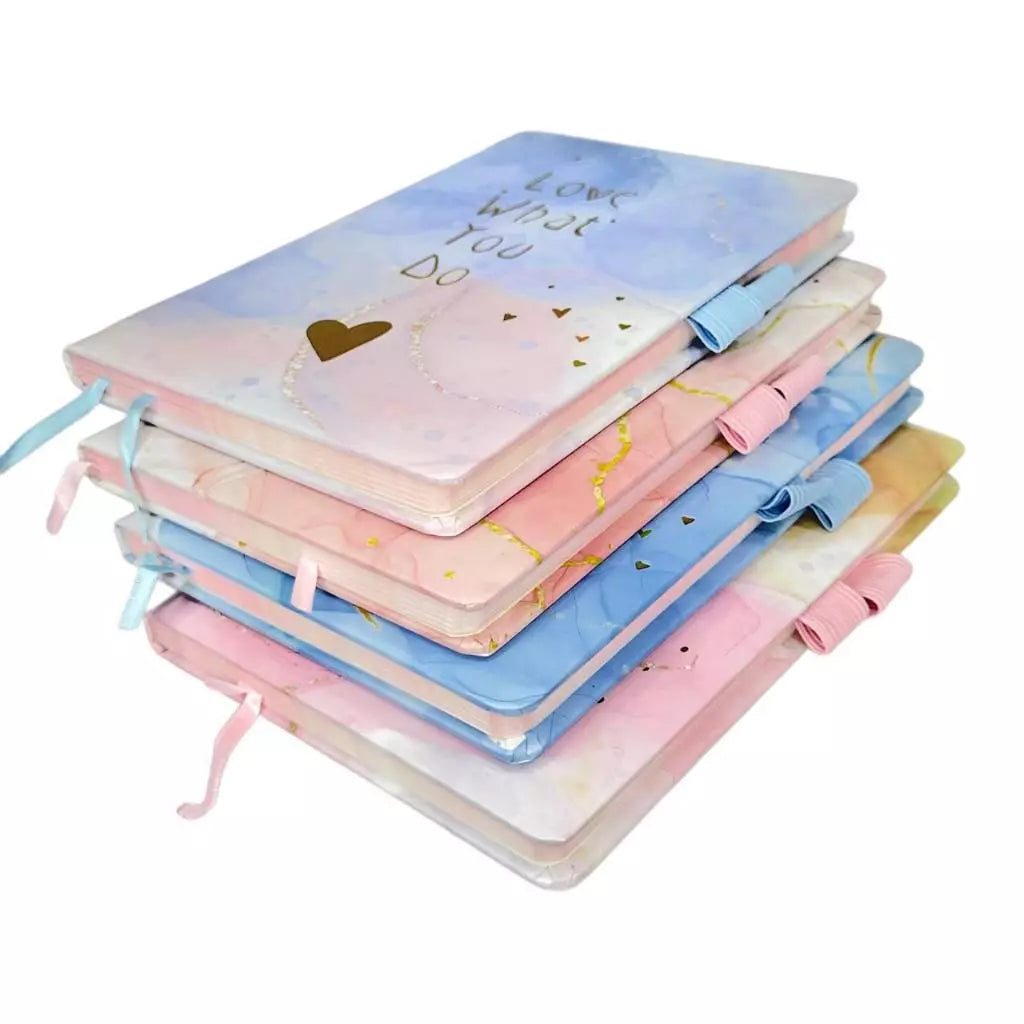 Love Mini Diary with Hardcover Design Size 16 cm x 11 cm