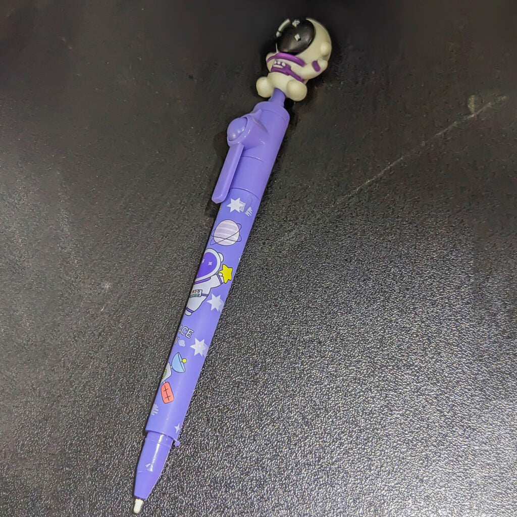 Spaceman Gel Pen 360 Degree Rotation