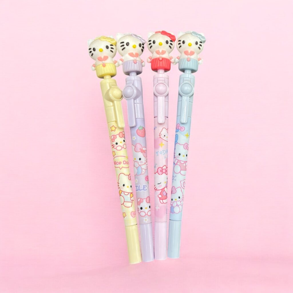 Hello Kitty Cartoon Writing Blue Ink Gel Pen