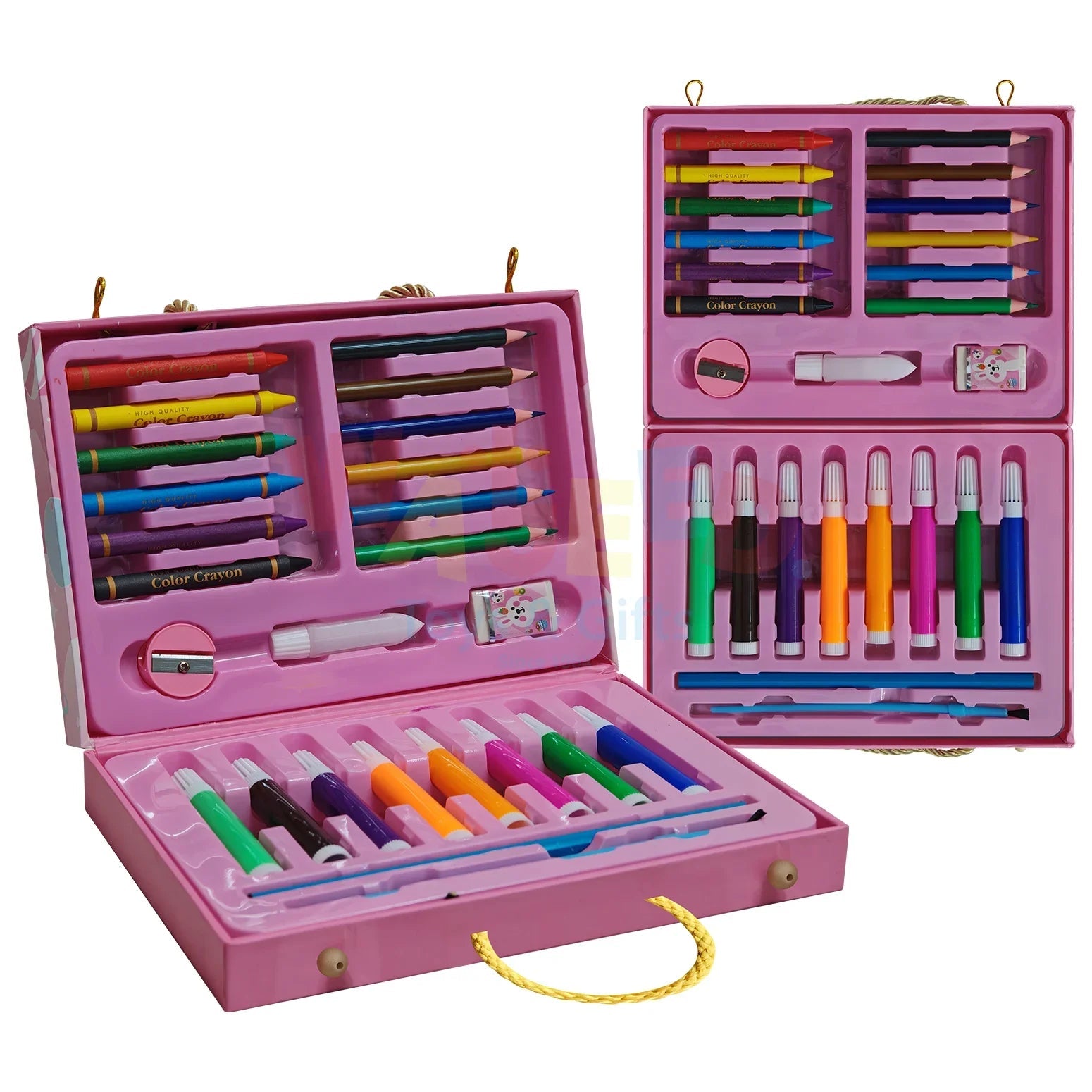 Kids Art Set – 36 Pcs Unicorn/Penguins Theme