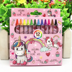 Unicorn Crayon Set – 12 Vibrant Colors