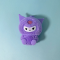 Kuromi Spiky Stress Ball – Soft Silicone Fidget Toy - Purple