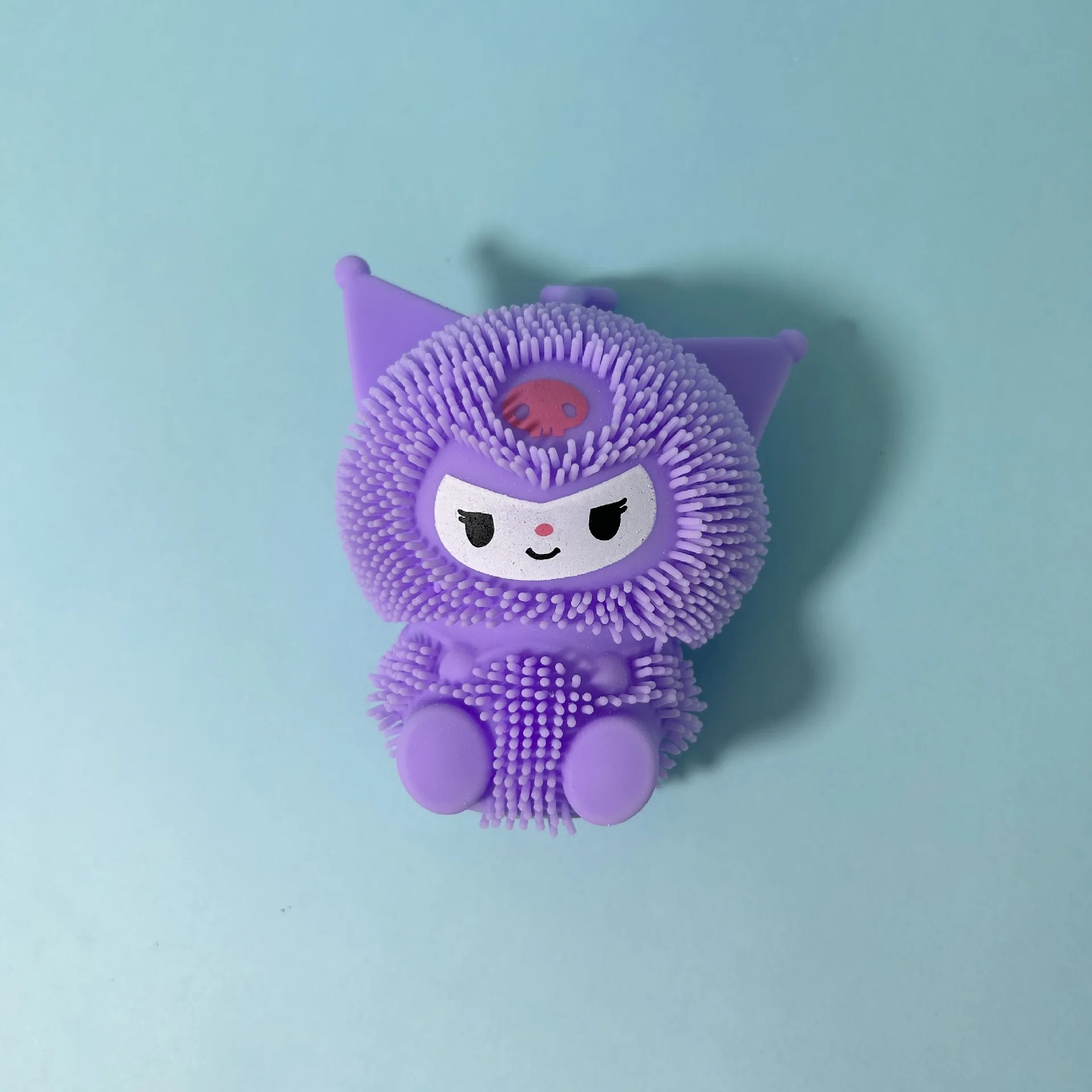 Kuromi Spiky Stress Ball – Soft Silicone Fidget Toy - Purple