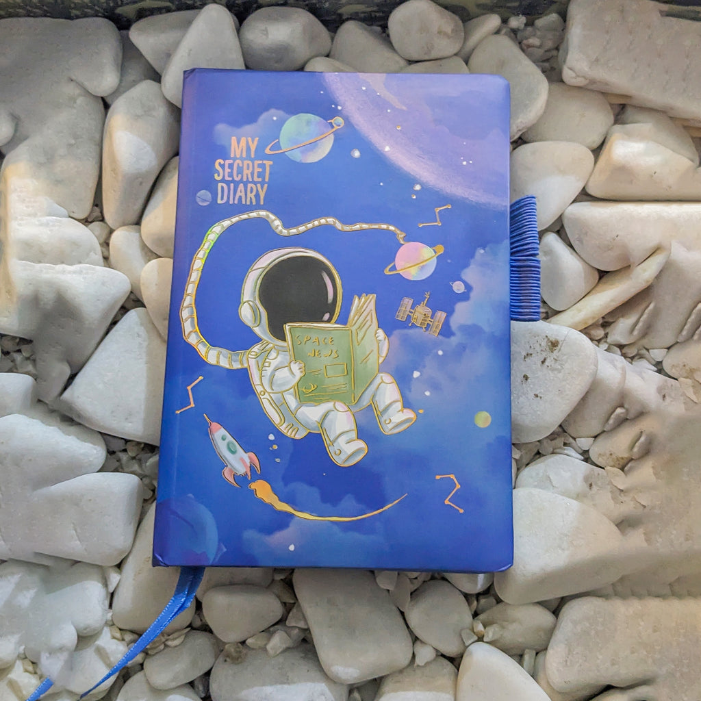 Mini Hardcover Space Diary Size 16cm x 11cm
