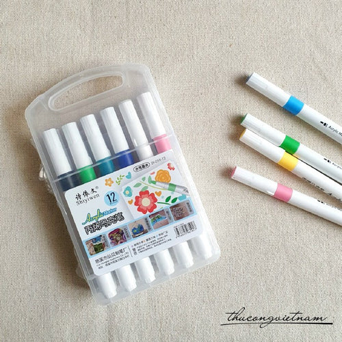 Acrylic Paint Markers 12 Colors Pack for kids