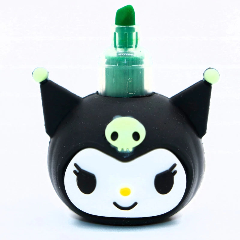 Kuromi Stackable Multicolor Highlighter – Pack of 6